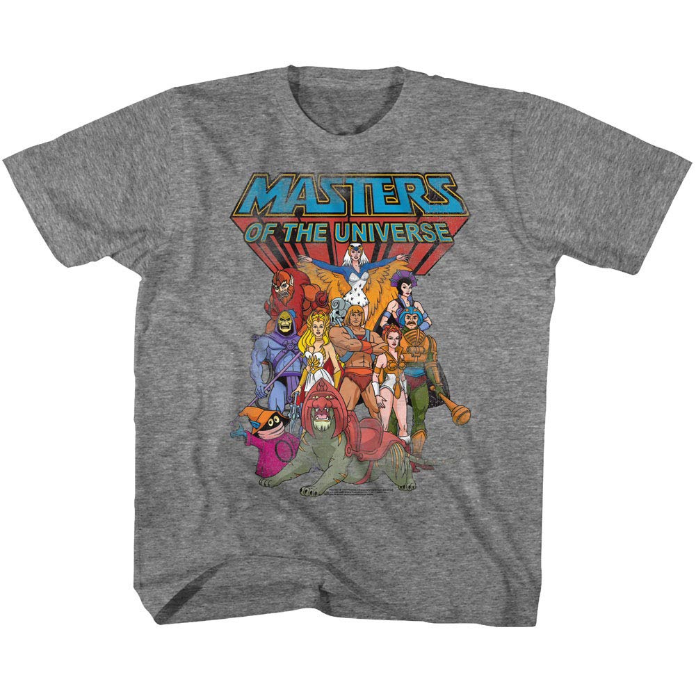 Masters Of The Universe - Unisex-Child The Whole Gang T-Shirt