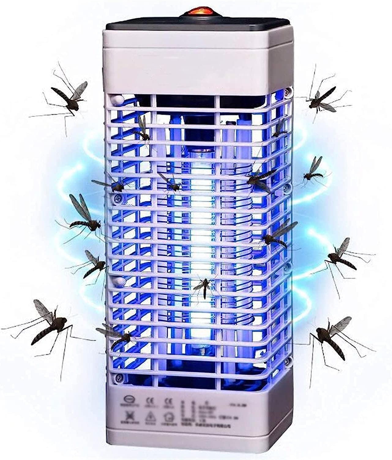 Luz para Matar Mosquitos, lámpara Repelente de Mosquitos Profesional, lámpara exterminadora de Moscas, lámpara para Matar Mosquitos sin radiación