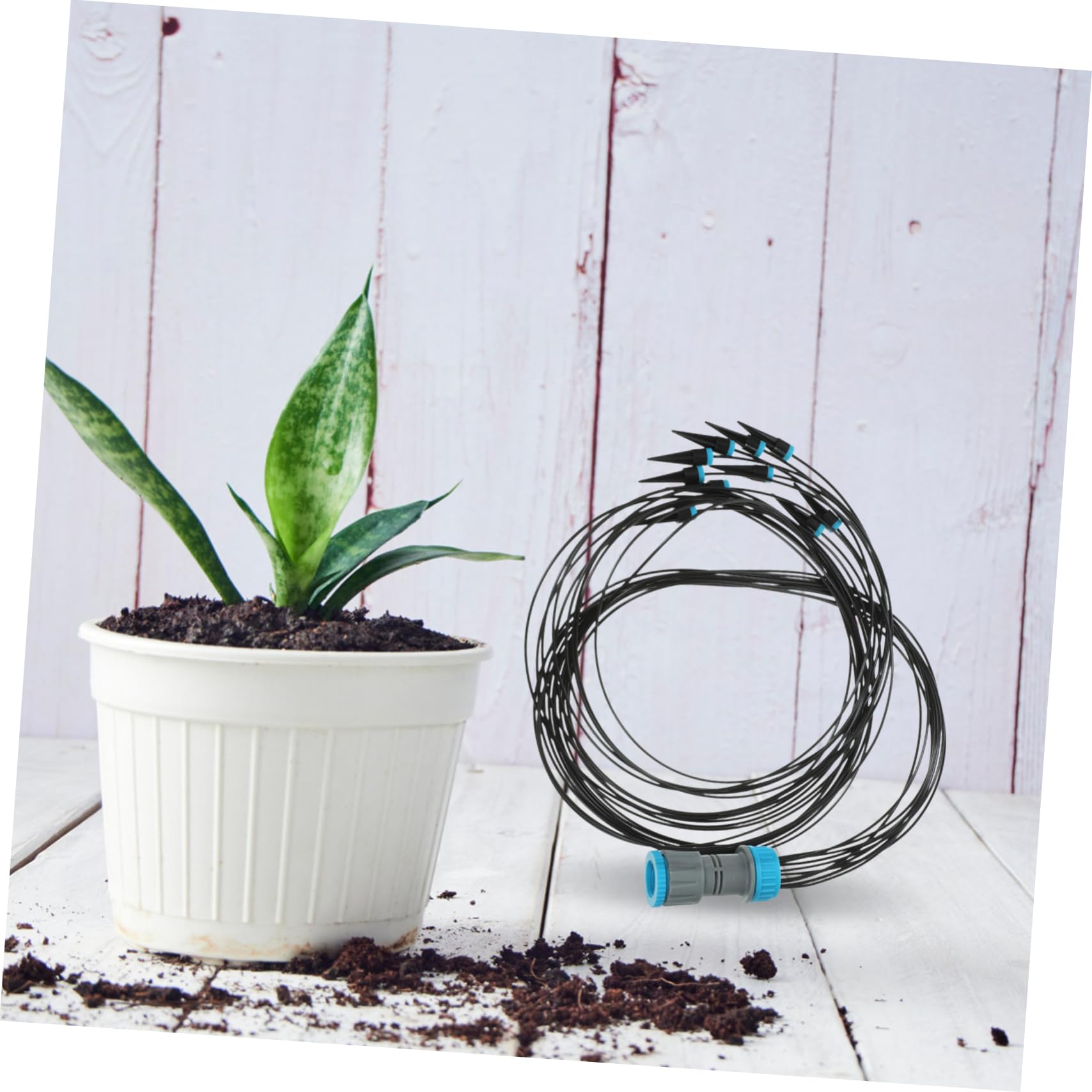 UKCOCO 5 Piezas Dispositivo de Automático Plantas con Boquilla por Huertos