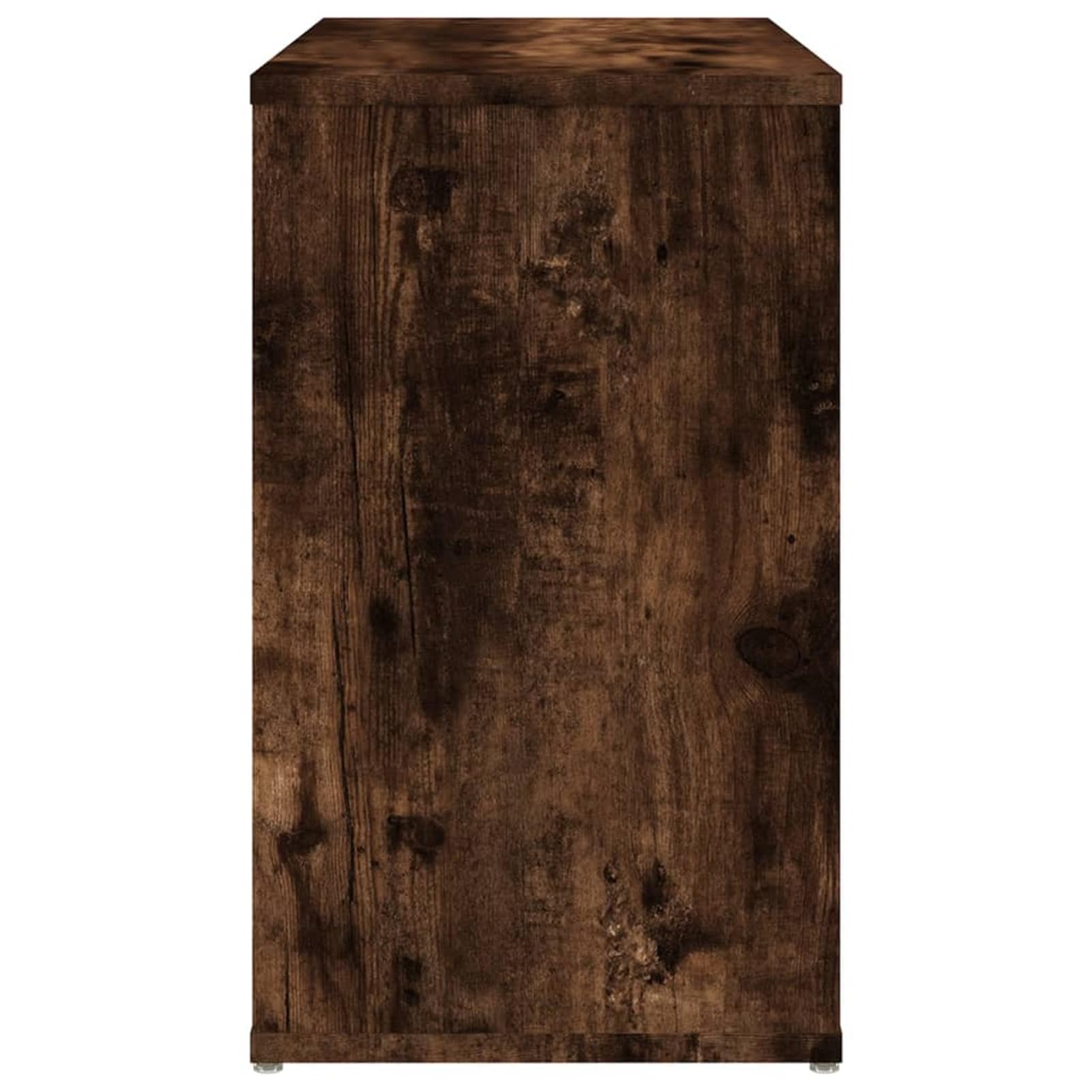Credenza In Legno Multistrato Grigio Cemento – 60x30x50 Cm, 2 Ripiani, Per Soggiorno, Camera O Ufficio
