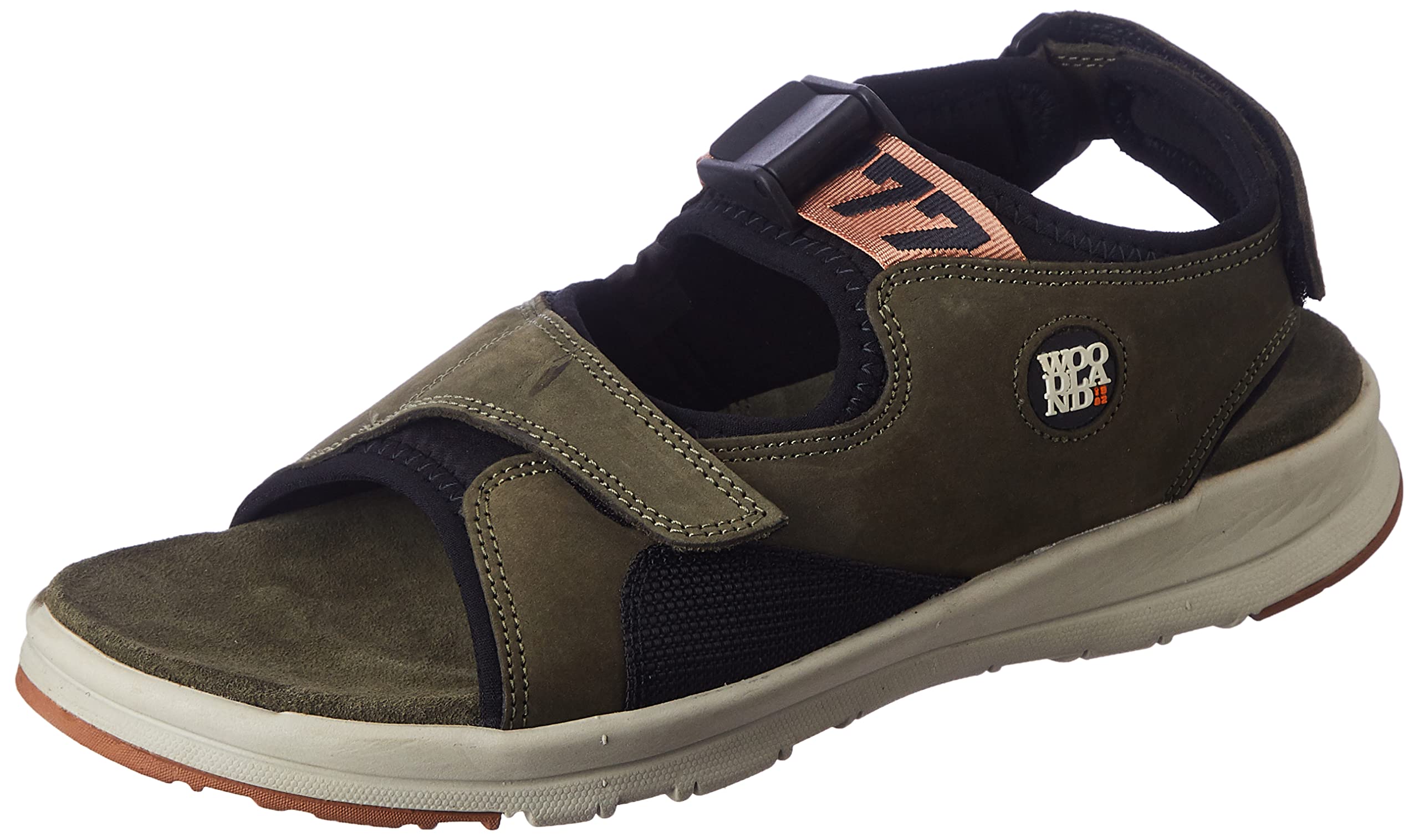 Woodland Mens Green Leather Sandal-9 UK (43 EU) (GD 3682120) (B0BJY4Q4TR) Amazon Price History, Amazon Price Tracker
