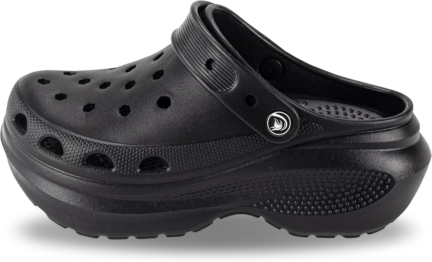 PIMIO Women's Platform Clog, Non-Slip Slip-On Garden Shoes with Arch Support Removable Cushion Footbed Comfortable Beach Outdoor Sandal Slippers for Women - Image 2