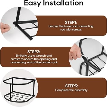 Bucket Holder for Horses Feed,5 Gallon Water