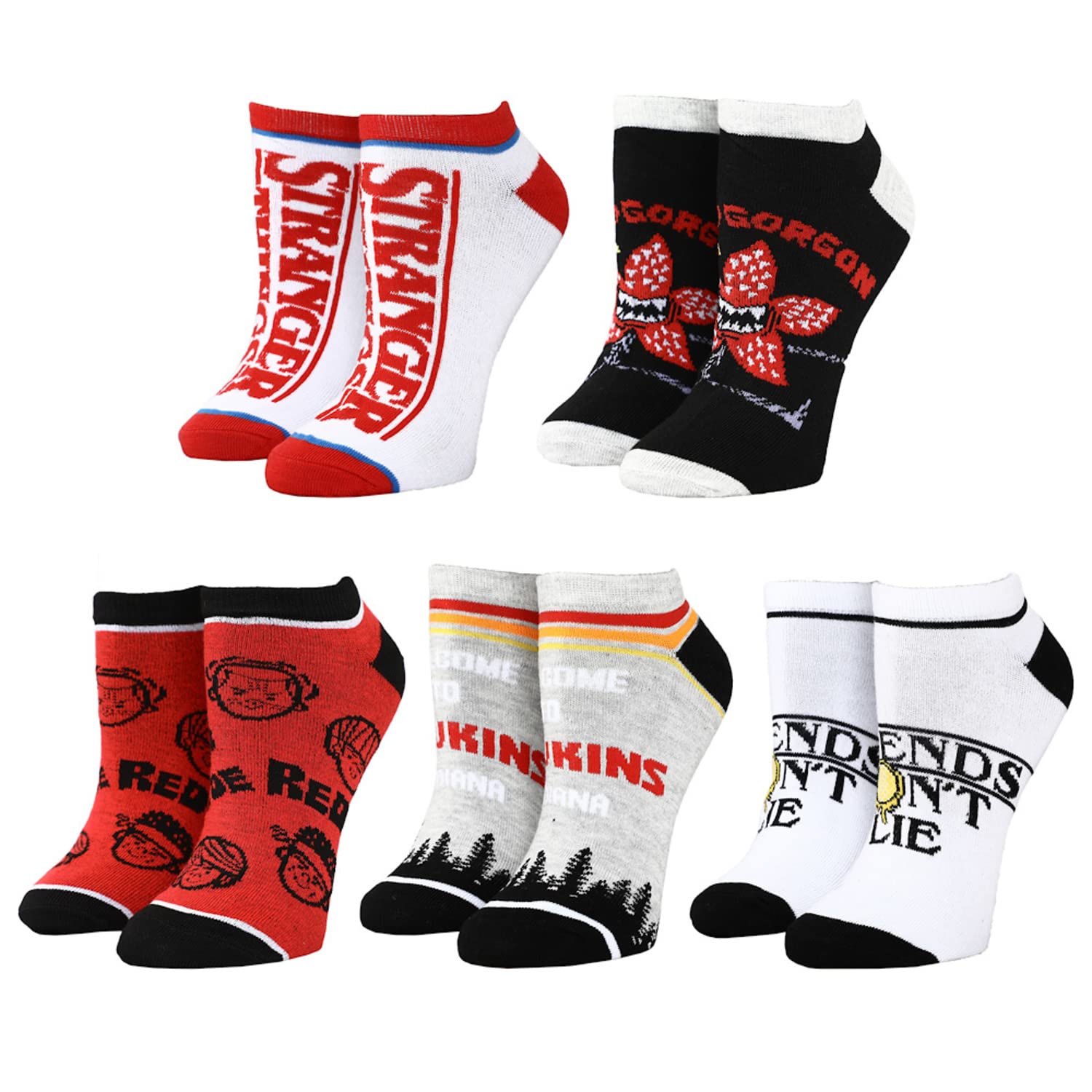 Stranger Things Livre Chaussettes Stranger Things Fourrées