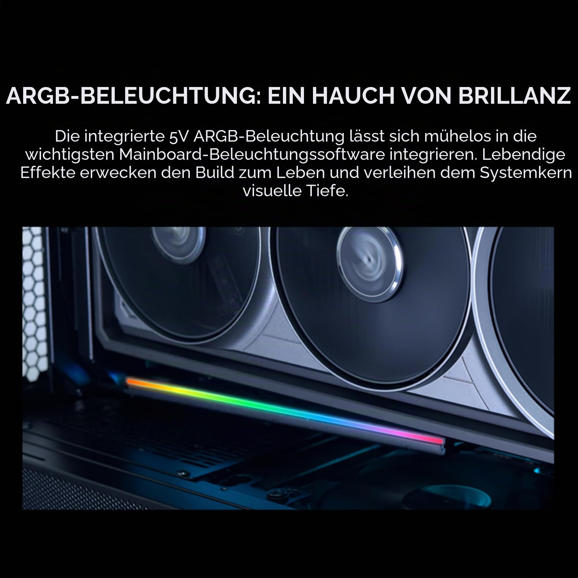 Lian Li ATX PC-Gehäuse, 4 Steckplätze, vertikales GPU-Kit (VG4v4) – Premium Gen 5 Riser-Kabel PCI-E 5,0 x 16–200 mm, PCIe 3.0/4.0 kompatibel, verstellbare Position – passend für die meisten PC-Gehäuse | Premium Gen 5 Riser-Kabel PCI-E 5.0 x16-200 mm, PCIe