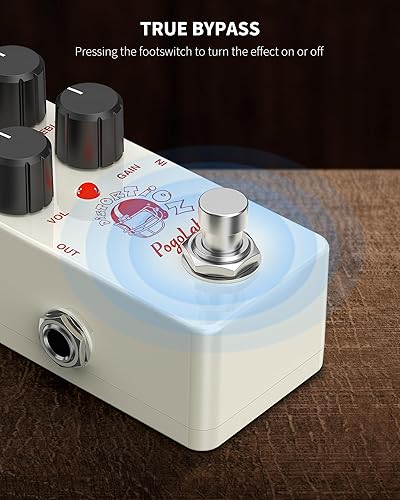 Miniatura 17 de Pedal de compresor, compresor de pedal de guitarra, mini pedal compresor para guitarra eléctrica bajo, True Bypass DC 9V