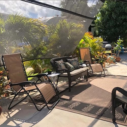 Miniatura 7 de Toldo Pro Vista Shade - Toldo protector solar para casa rodante, 85 % malla solar., Negro