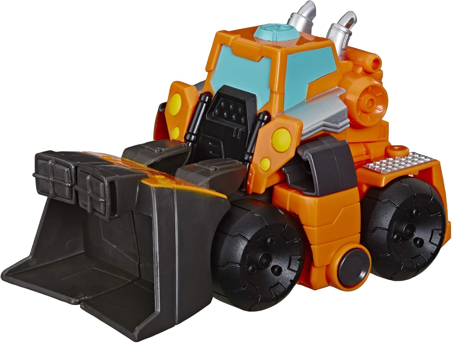 Transformers Playskool Heroes Rescue Bots Academy Wedge The Construction-Bot Converting Toy Robot, 6-Inch Collectible Action Figure for Kids Ages 3 and Up (Amazon Exclusive)