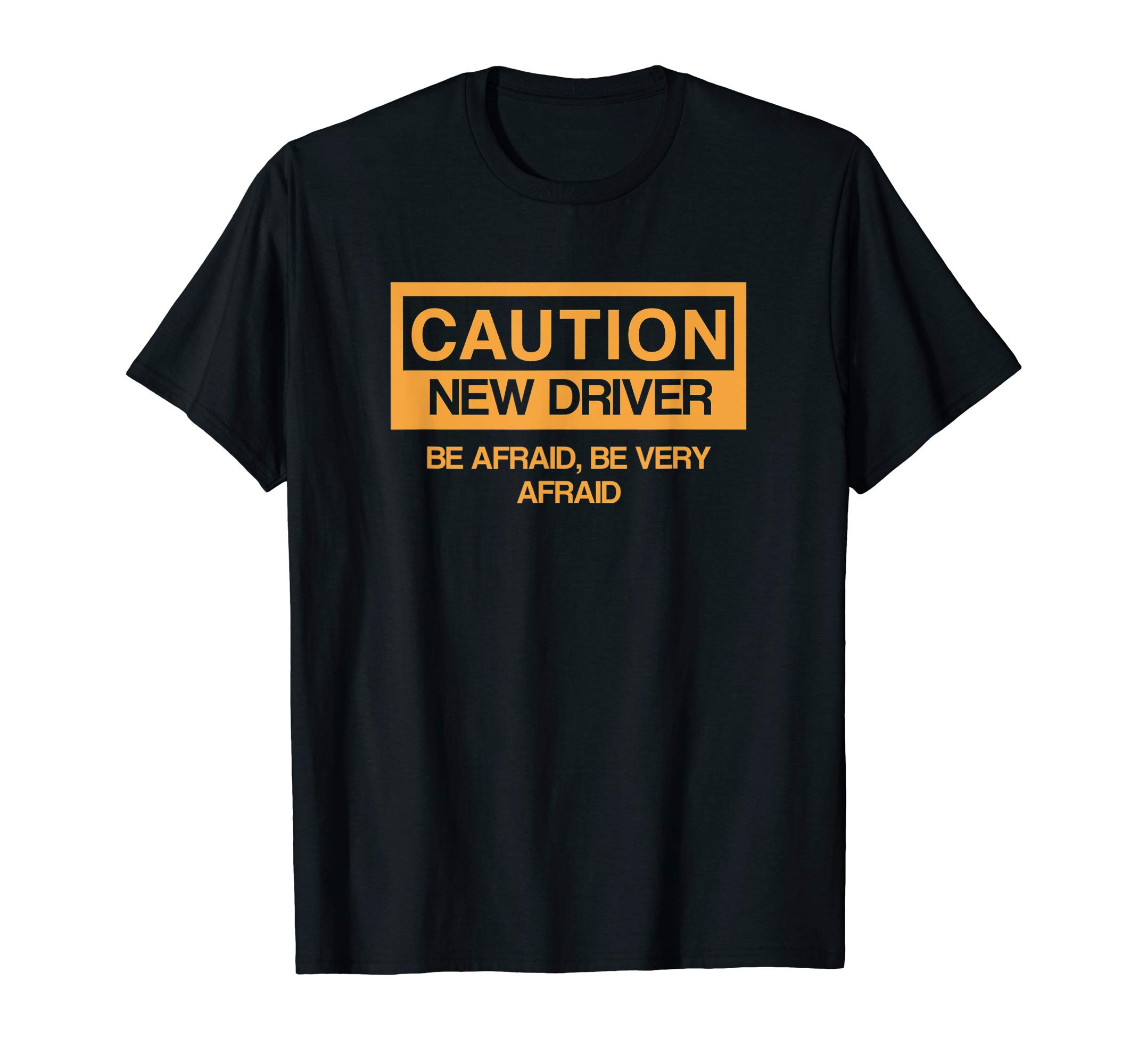 New Drivers Are Bad Drivers TeesCaution New Student Driver Funny T-ShirtOEKO-TEX STANDARD 100