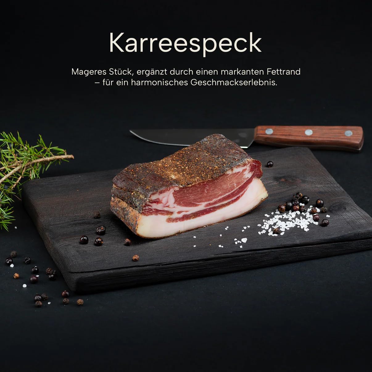 Südtiroler Speck Geschenkbox – 5 ausgewählte Sorten Premium Speck 8+ Monate gereift – Exklusives Feinkost Geschenk für Männer – Original aus Südtirol