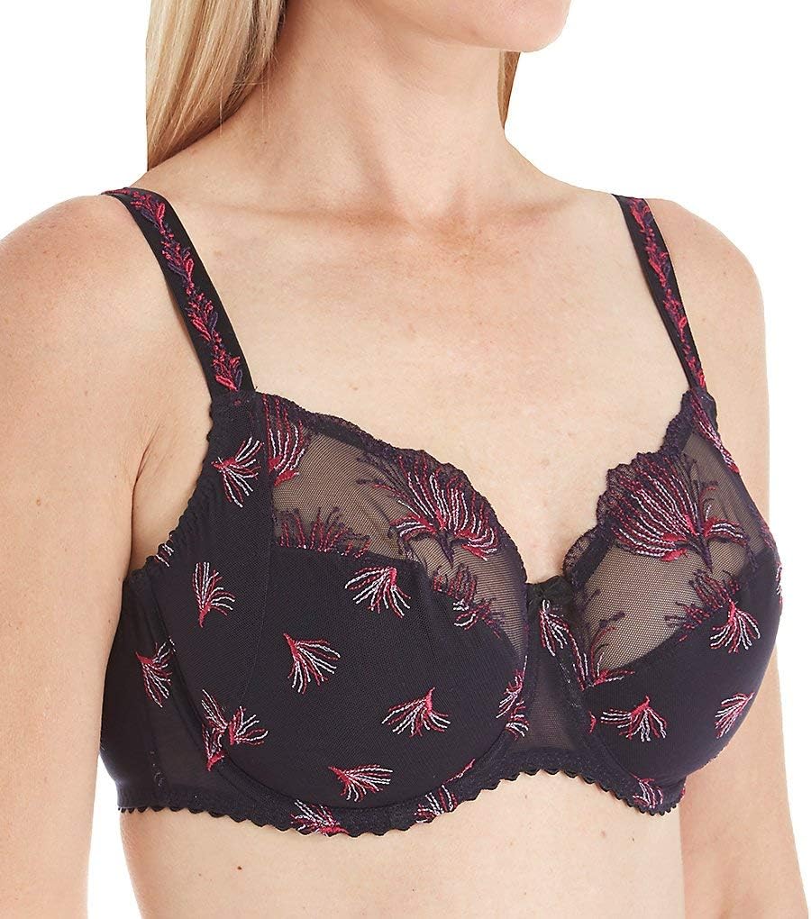 Prima Donna Womens Fireworks Full Cup Wire Bra 38% Polyamid 34% Cotton 16% Polyester 8% Polyurethane 4% Elastane