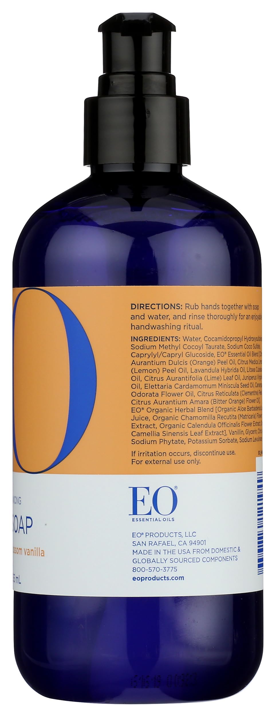 ☆　★orange★様│クリーム&ローション、イオ-ヌソープ、エマルジョン Amazon.com : EO Orange Blossom & Vanilla Hand Soap, 12 Fl Oz