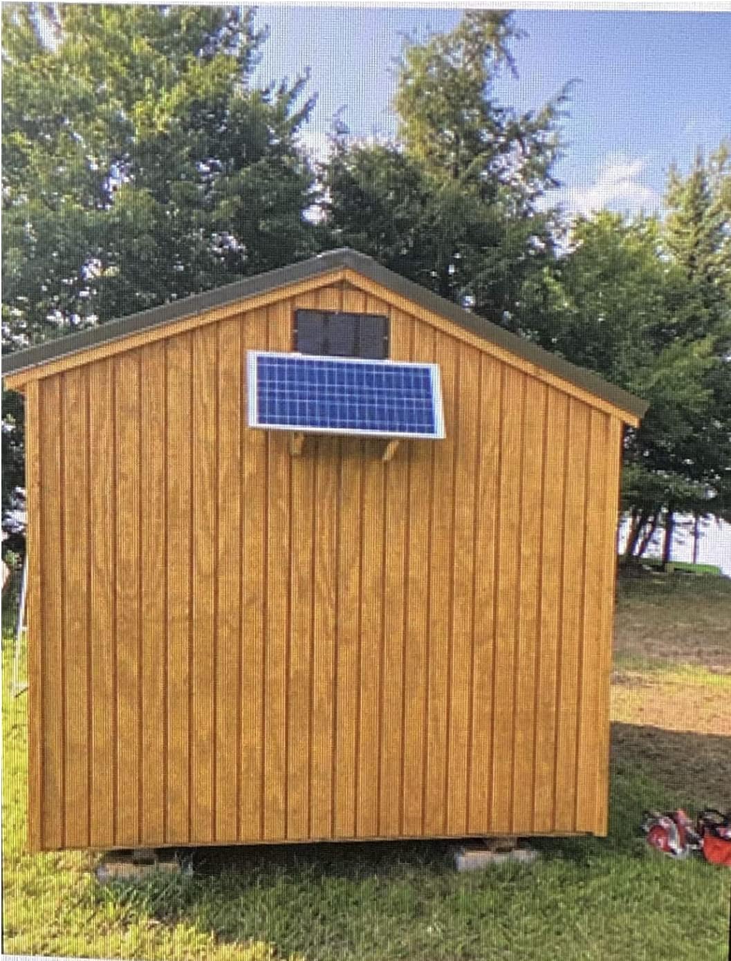 Buу 2 gеt 3 Amtrak Solar Powerful Attic Exhaust Fan Quietly Cools your House Ventilates your house, garage or RV and protects against moisture build-up (12 Fan Only)