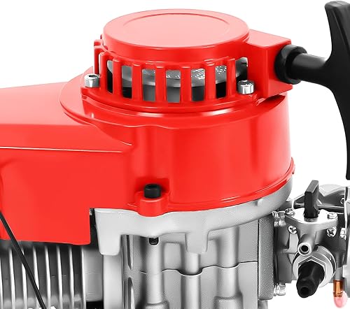 Miniatura 8 de Motor de carreras de 49cc 47cc 50cc 2 tiempos para Pocket Quad Dirt Bike Recoil Pull Start Single Cylinder Air Cooling