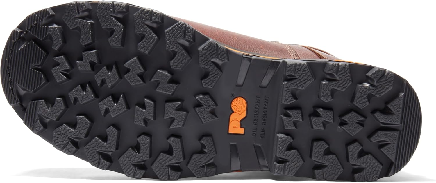 Timberland PRO Men's Boondock 8 Inch Composite Safety Toe Insulated Waterproof Industrial Work Boot, Brown-2024 NEW, 13M - Image 5