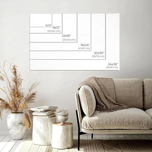 Miniatura 6 de Futuristic Neon Ocean Ciff Road Canvas Art, Stunning Synthwave Purpe Night Sky Print, Coasta Sunset Sci-Fi Wa Decor, Framed andscape Gift (Unfamed,