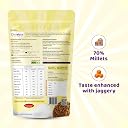 Chewboo Jowar Millet Shells for Kids | Light & Gut-Friendly Fibre Cereal | 72% Jowar & Jaggery | No Refined Sugar | Crunchy Healthy Snack | 400g gallery image