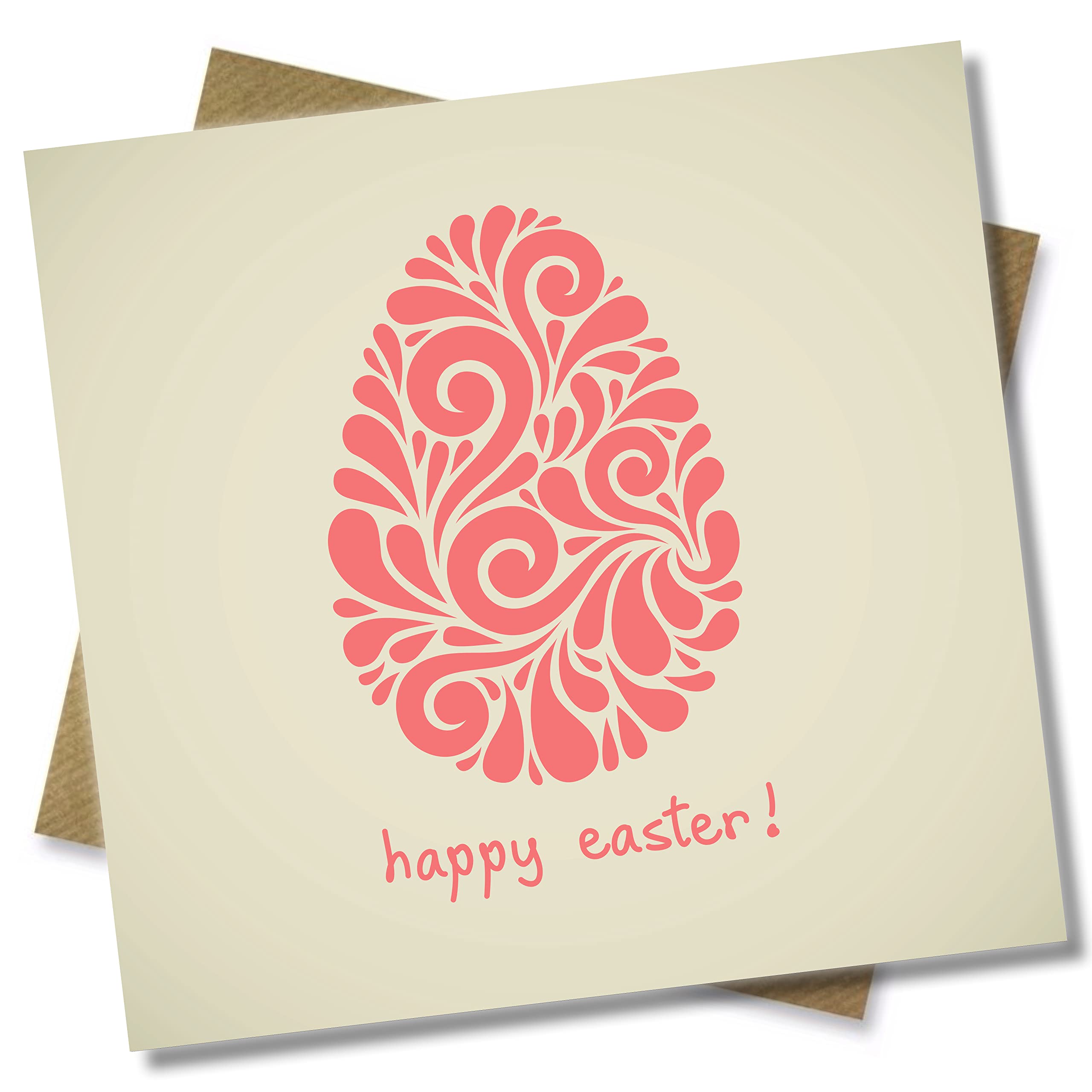 Biglietto Di Auguri Di Pasqua Floreale Con Narcisi – Acquerello Religioso – Punkcards