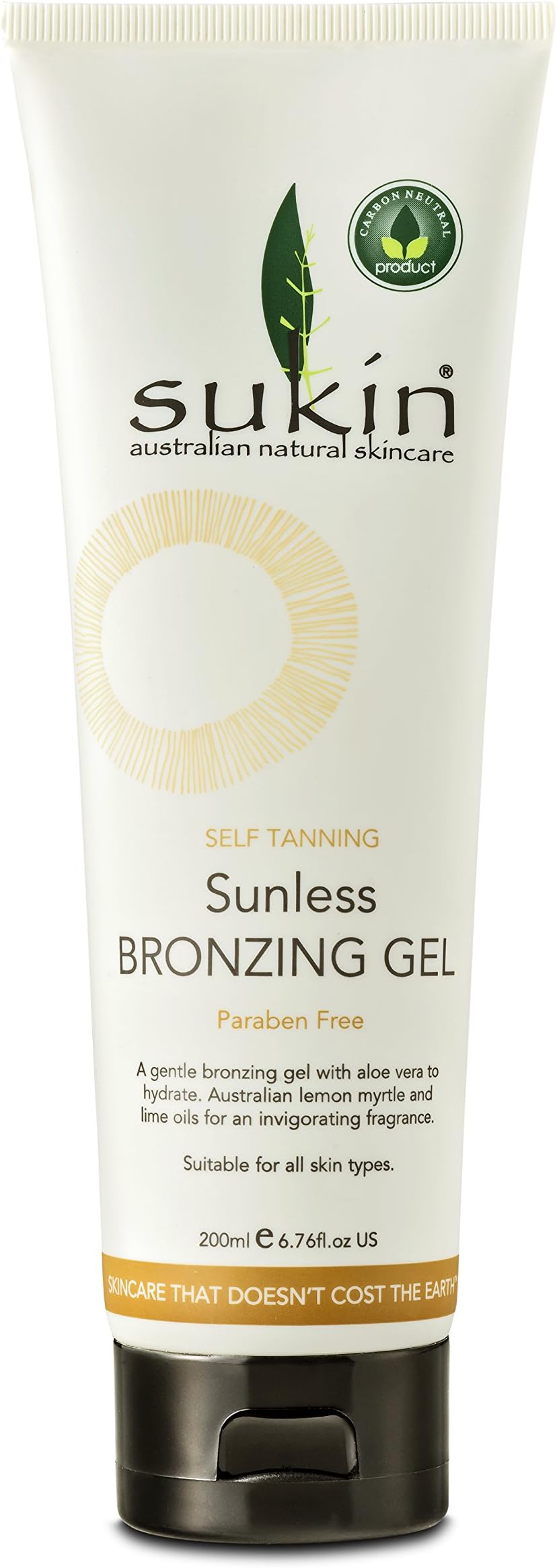 Sukin Sunless Bronzing Gel 200ml