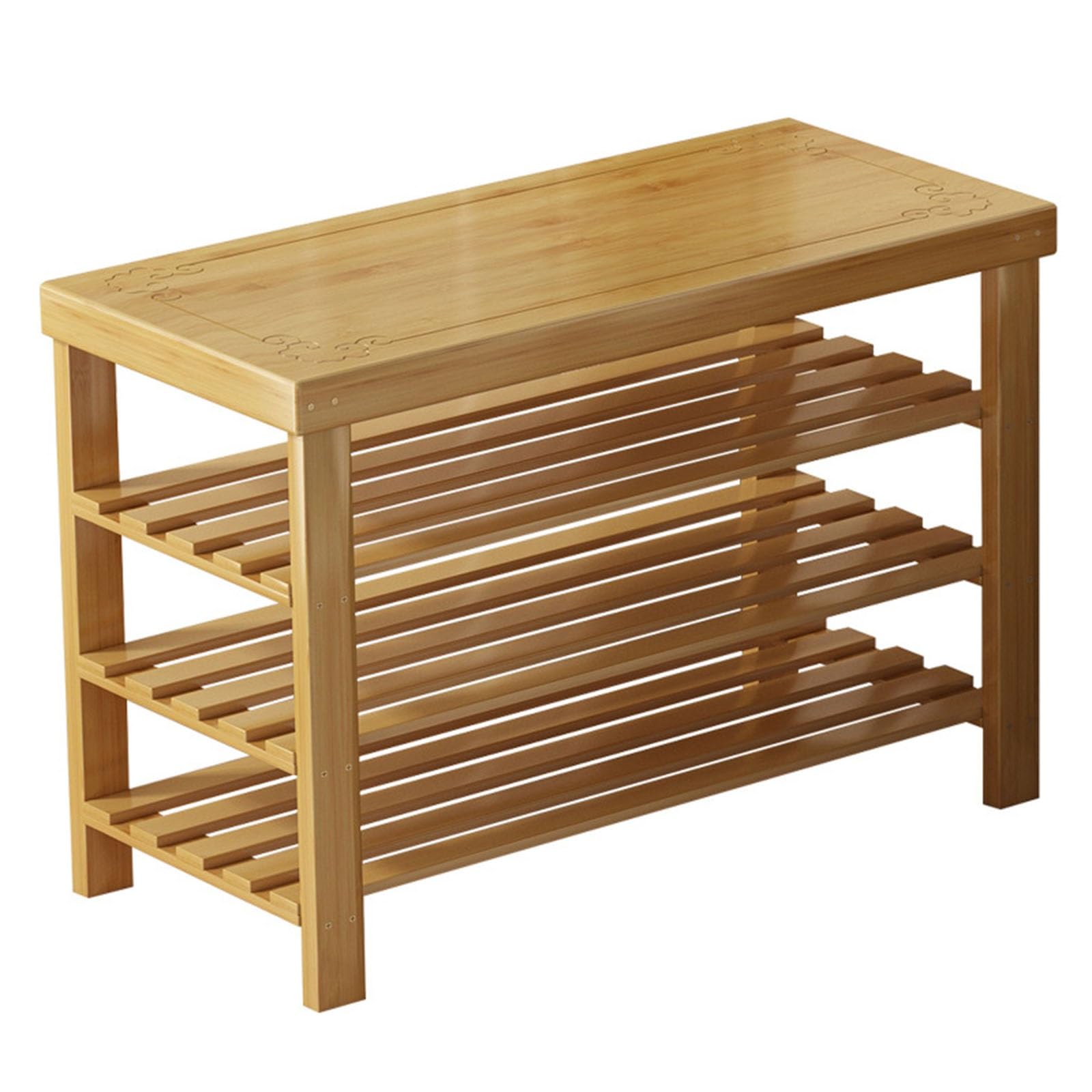 MSHGSKU Cact Shoe Ranch for Entryway 3 4 5 Tier Sto 27 cm Wide Ideal for Hallway & Living Room Oril Design 80 cm Long