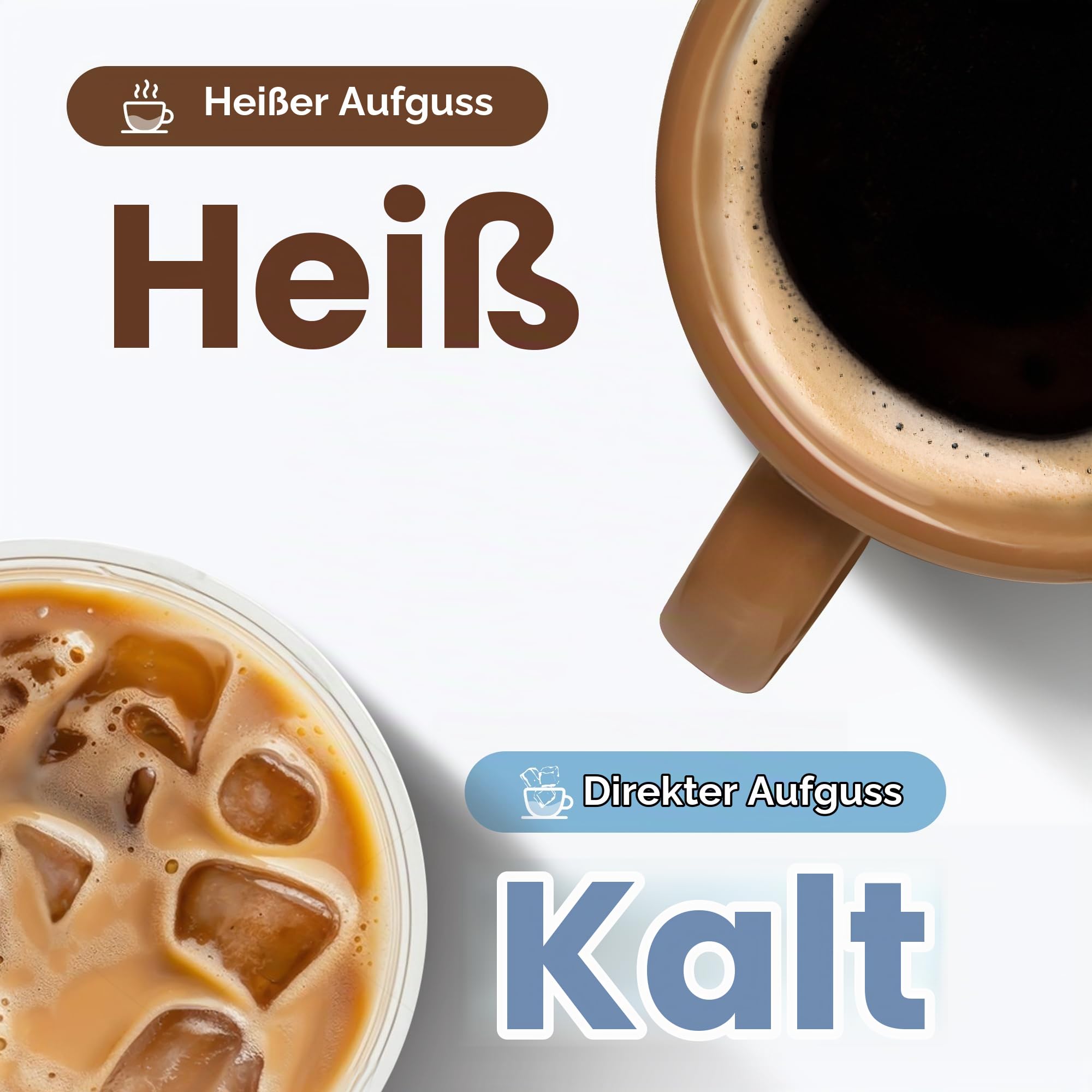HIBREW H1B 6-in-1 Kapselkaffeemaschine, 20 Bar Kompakte Espressomaschine | Kompatibel mit Ns*/DG*/Es*/Kcup* & Gemahlenem Kaffee, Einstellbare Temperatur & Füllmenge, Heiß- & Kaltbrühfunktion