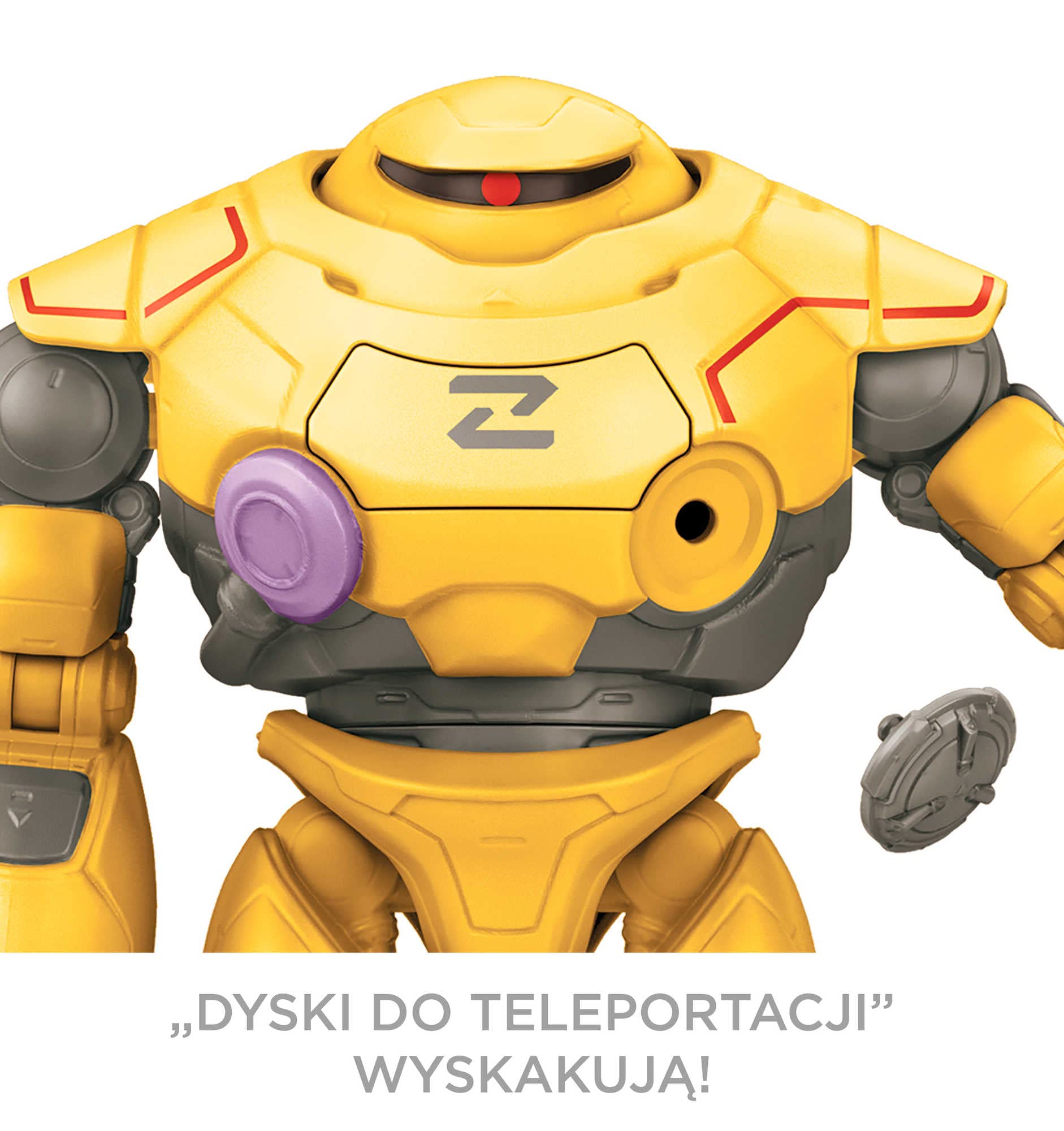 Mattel Disney Pixar Buzz Astral Cyklop gotowy do bitwy Figurka robota z 12 ruchomymi punktami, działem naramiennym, funkcją blastera oraz pociskami, dla dzieci od 4 roku życia, HHJ87
