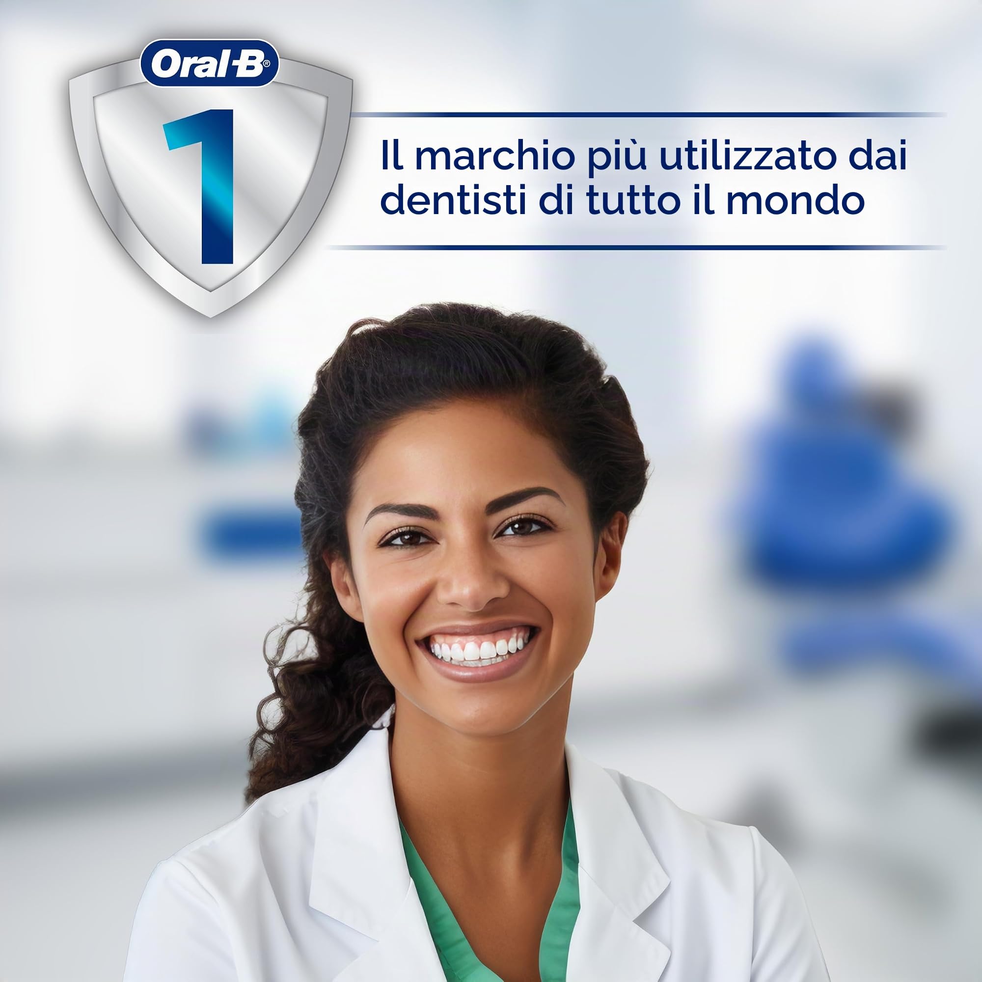 Oral-B iO Simple Clean - Spazzolino da denti elettrico ricaricabile, con 1 testina delicata e 1 custodia da viaggio nera, sensore automatico di pressione per proteggere le gengive, 3 modalità, timer