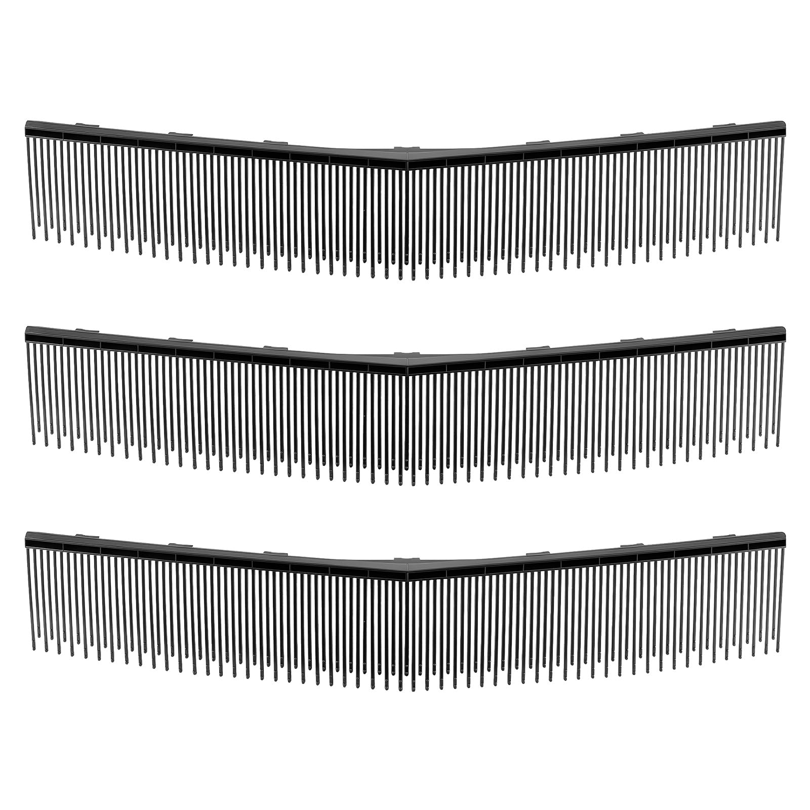 Condition photo showing New/Like New for vevor 3 packs lawn sweeper brush replacement, compatible with vevor 26 in lawn & leaf collector sweepers, yard sweeper brush paddle with durable v-shaped bristles for easy grass leaf cleanup