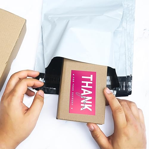 Miniatura 7 de RXBC2011 Gracias por su tarjeta de apoyo Tarjetas de agradecimiento al cliente Paquete de felicitación Inserto para negocios en línea paquete de 100