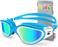 Vista 21 de ZIONOR Gafas de Natación para Niños, G1MINI SE Gafas de Natación Antivaho para Niño Niña 6-14