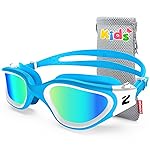 ZIONOR Kids Swim Goggles, G1MINI SE Anti-Fog Swimming Goggles for Kid Child 6-14