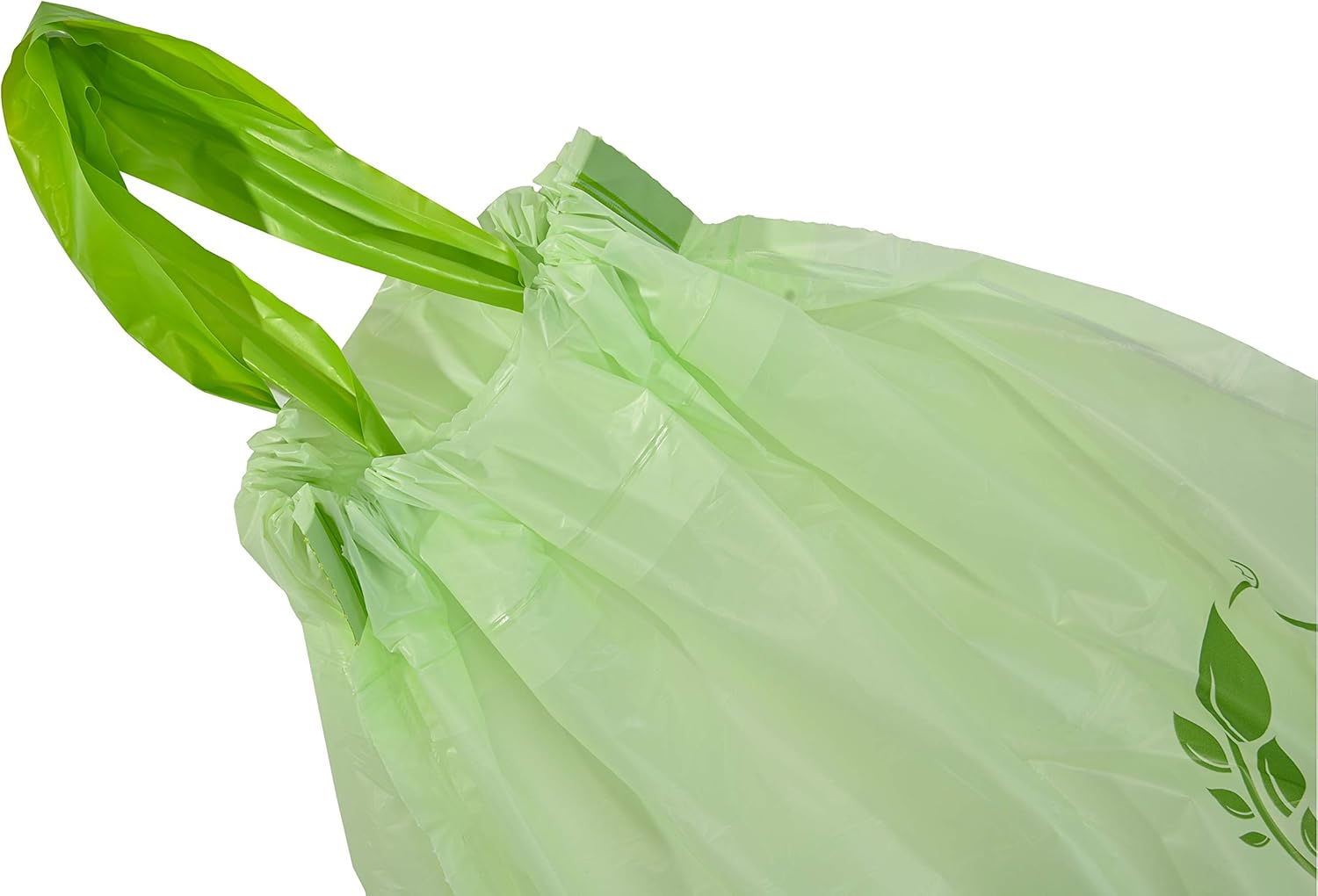 UNNI Compostable Drawstring Bags, 6-8 Gallon, 23-30 Liter, 45 Count, Heavy Duty 1 Mil, Medium Food Scrap Waste Bags, ASTM D6400, US BPI, CMA & Europe OK compost Certified, San Francisco