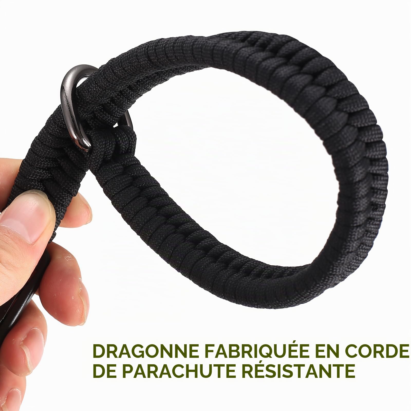 Lot de 2 sangles de poignet pour appareil photo reflex numérique, sangles de sécurité réglables en corde paracorde