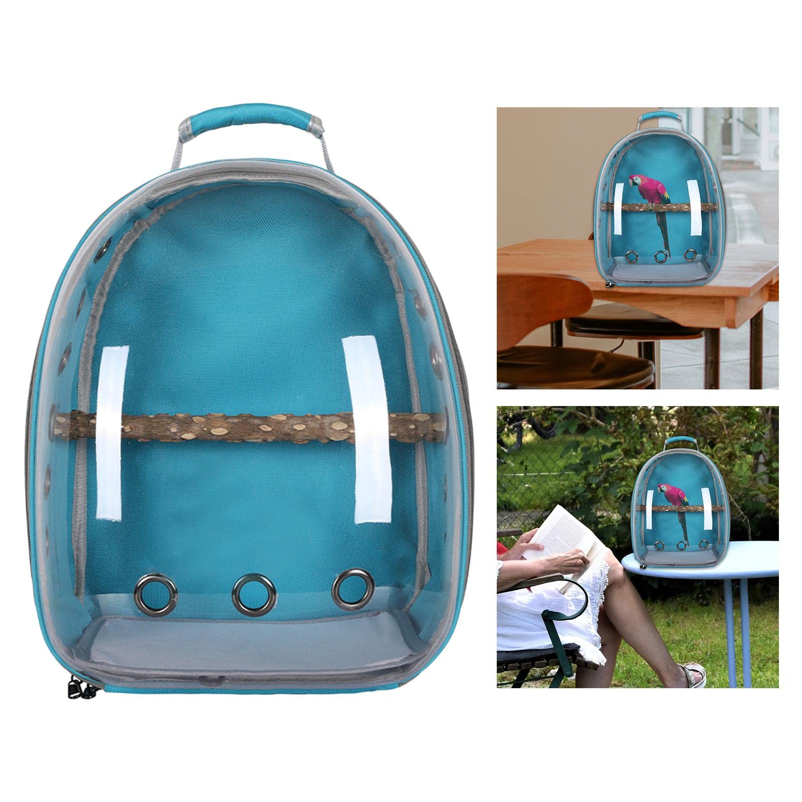Colcolo Transportador de Aves, Jaula para Pájaros, Bolso de Hombro para Mascotas, Diseño Elegante -