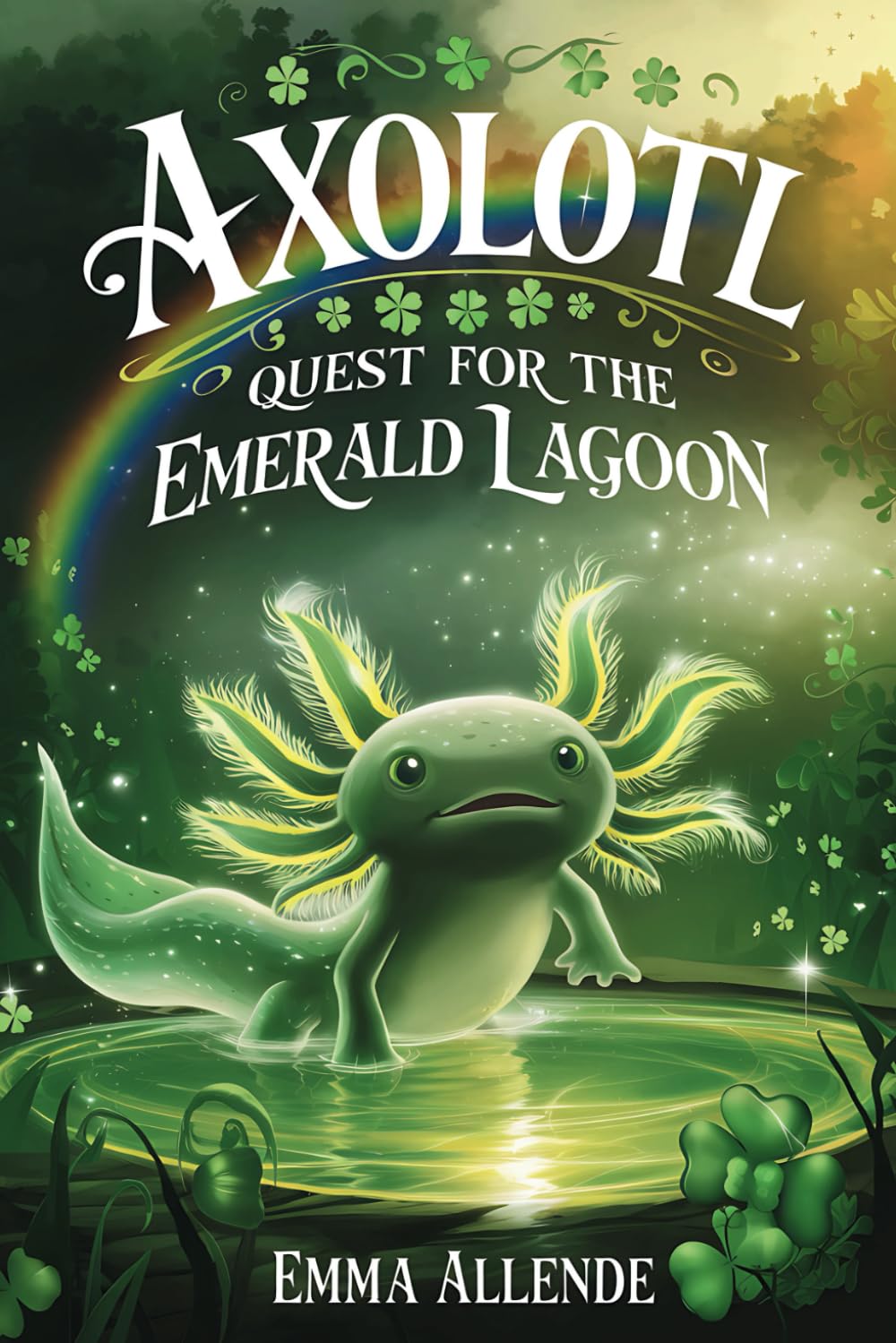 Axolotl Quest for the Emerald Lagoon: A Magical Underwater Adventure of Self-Discovery and Finding Beauty Everywhere (Axel the Axolotl's Festive Adventure)