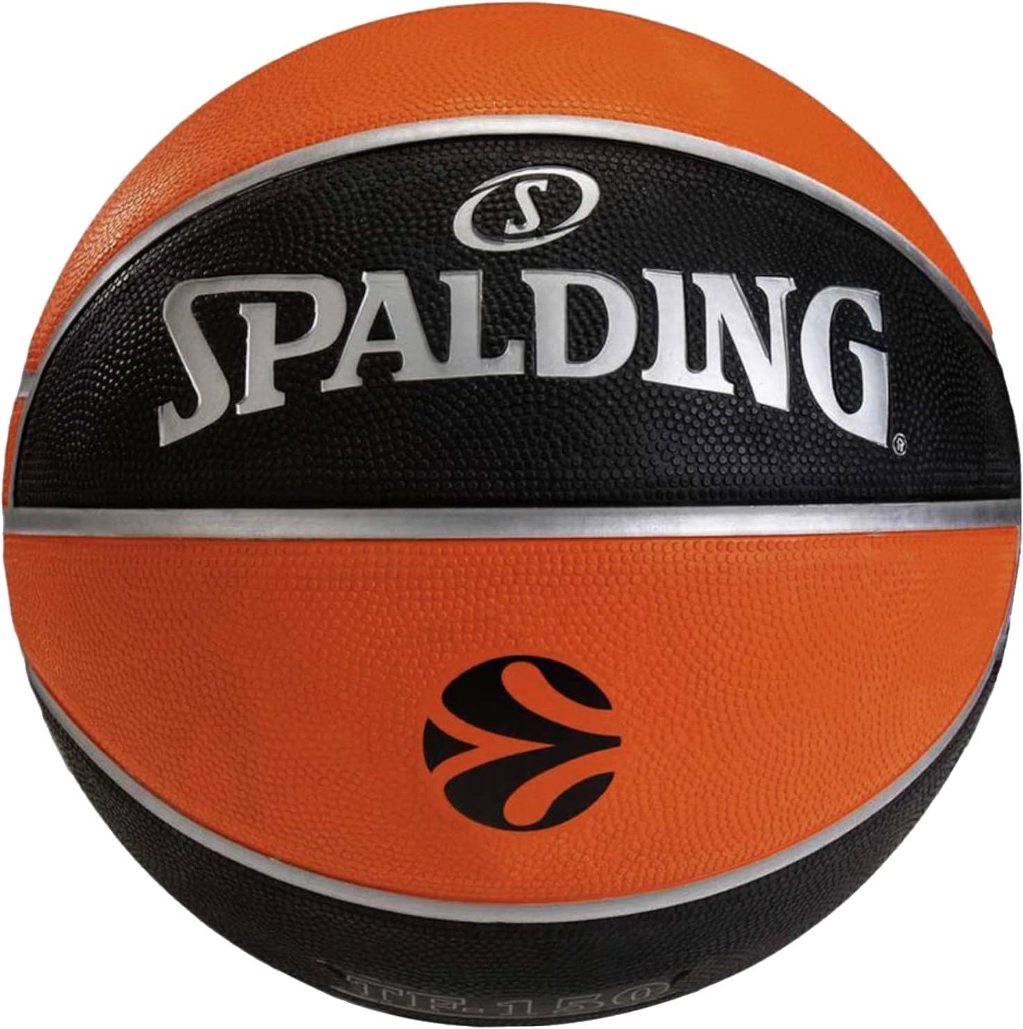 Spalding Eurolige TF-150 Ball 84507Z, Unisex, Orange/Black, 6