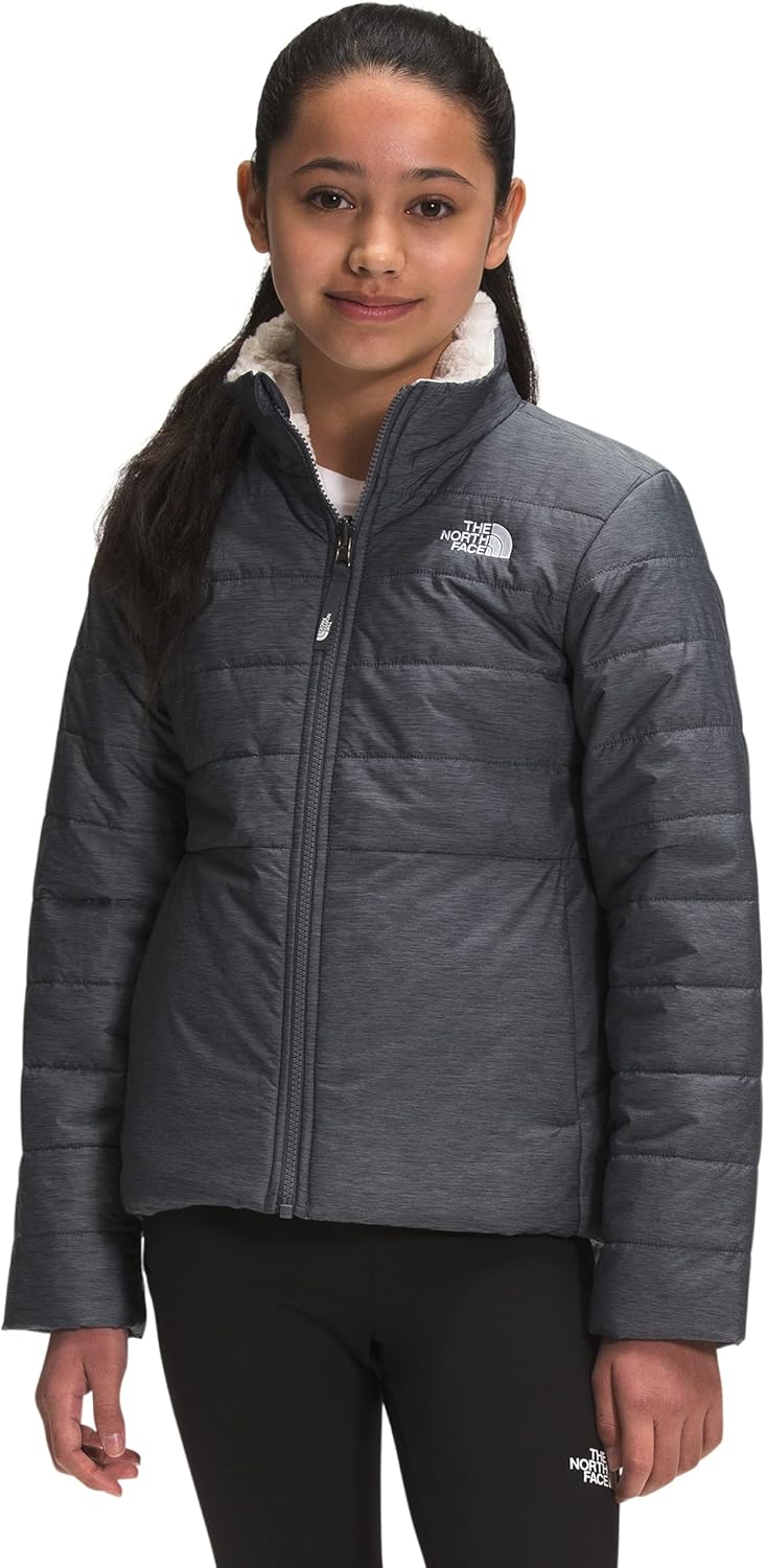 Girls' Reversible Mossbud Swirl Jacket - TNF Black - (Past Season)