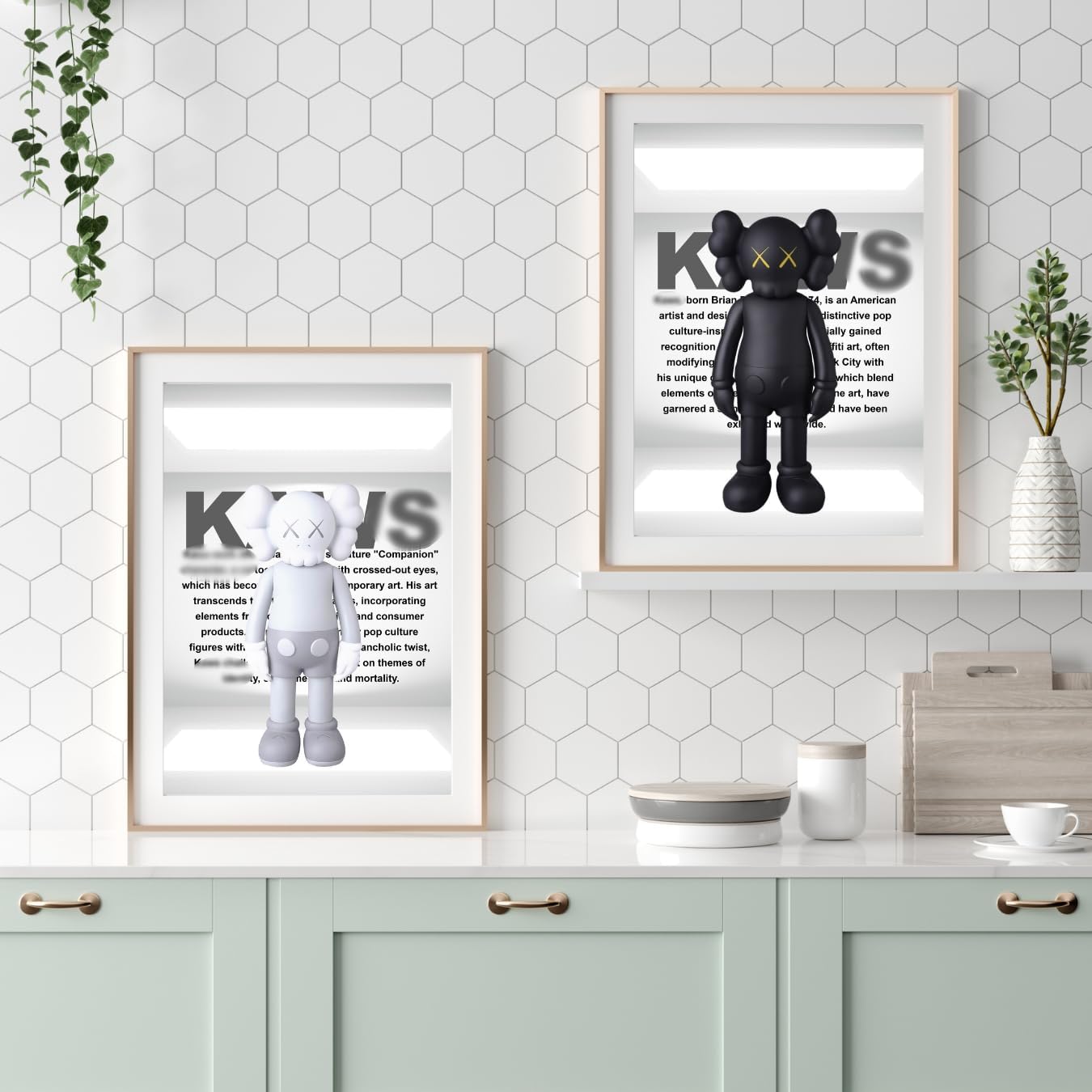Set of Three Hypebeast Poster Prints Sneaker Kaww Canvas Wall Art Decor Home Decor Unframed12 inches x 16 inches (30 x 40)