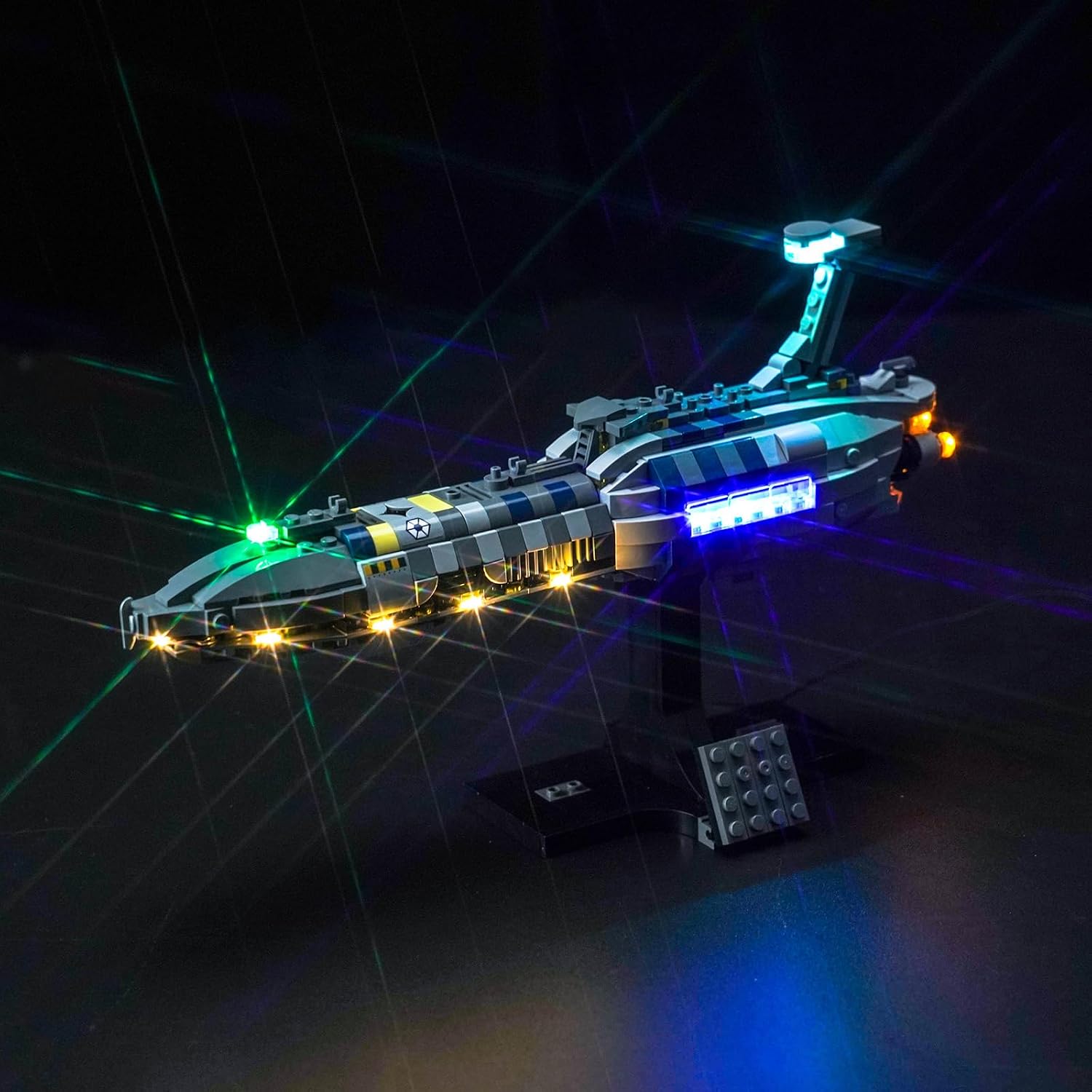 LED Light Kit for Lego 75377 Invisible Hand, Light Kit ONLY, Lego Model is NOT Included