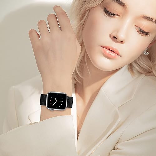 Miniatura 5 de Paquete de 5 correas deportivas compatibles con Apple Watch de 1.496, 1.575, 1.614, 1.654, 1.732o 1.772pulgadas, para hombre o mujer, correa