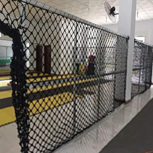 Foto 7 de 7 de Red De Seguridad Para Escalada Para Niños Red De Cuerda De Seguridad Para Niños Balcón Escaleras Valla Jardín…
