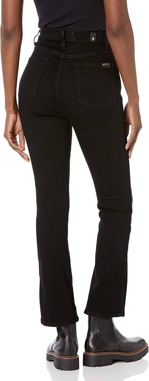 7 for All Mankind Womens High-Waist Slim Kick Jeans - Image 2