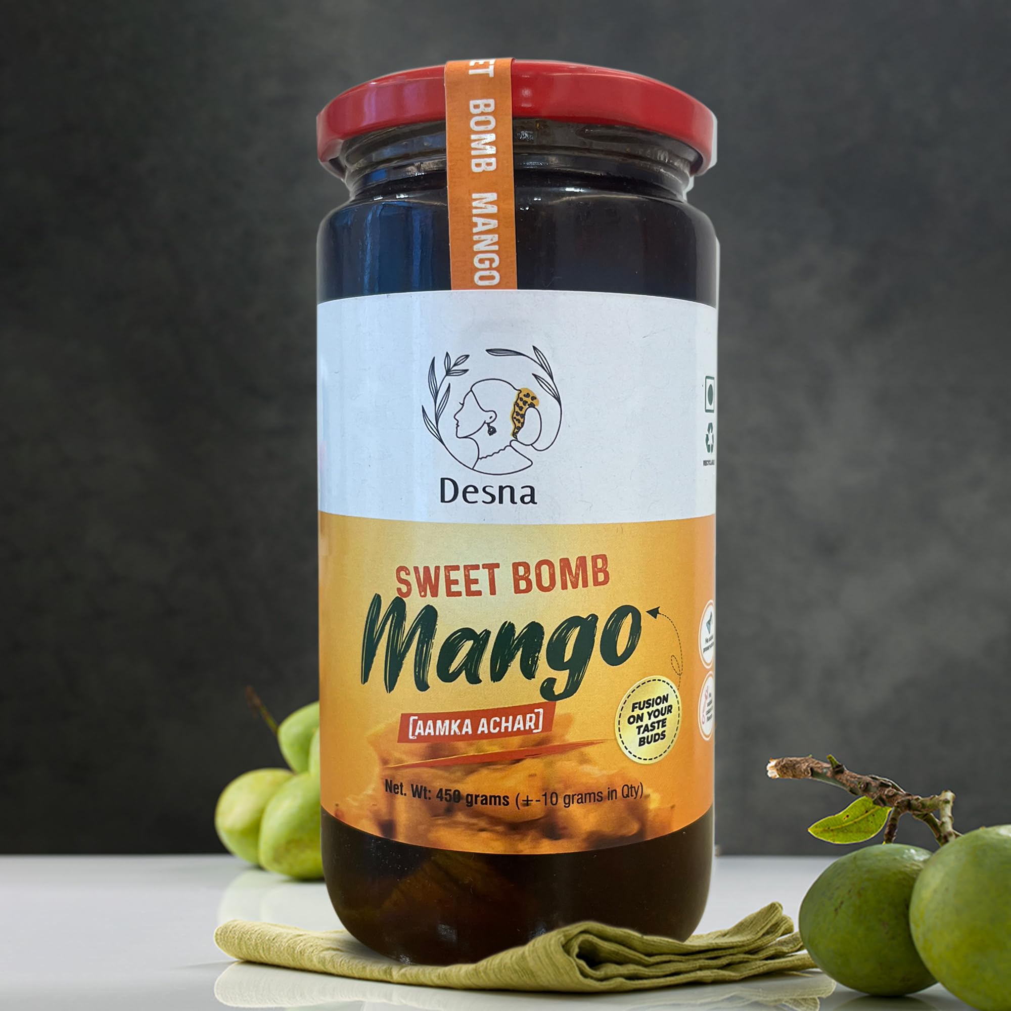 See full amazon price history chart for Desna Sweet Bomb Mango Achar | Handcrafted With Fresh Mangoes | Authentic Recipe For Tangy Sweetness | Enhances Any Meal | Store In A Cool, Dry Place (450 Gm) Desna Sweet Bomb Mango Achar | Handcrafted With Fresh Mangoes | Authentic Recipe For Tangy Sweetness | Enhances Any Meal | Store In A Cool, Dry Place (450 Gm) (B0D97L24VJ) Amazon Price History, Amazon Price Tracker
