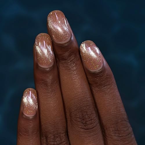 Miniatura 6 de ILNP Sandbar - Esmalte de uñas holográfico magnético beige arena