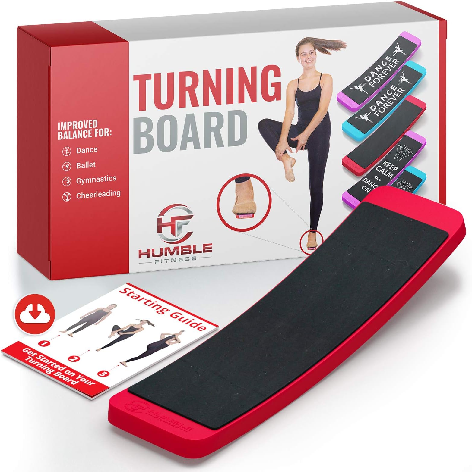 Humble Fitness Turning Boards for Dancers |Ballet Turning Boards for Improving Balance and Turns|Figure Skating and Dance Training Equipment|Gymnastic Balance Equipment and Turning Boards