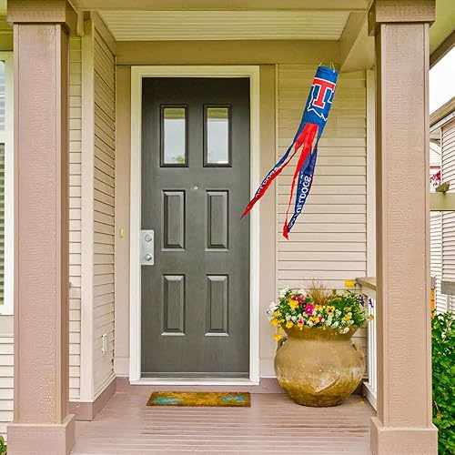 Miniatura 4 de College Flags & Banners Co. Louisiana Tech Bulldogs Windsock