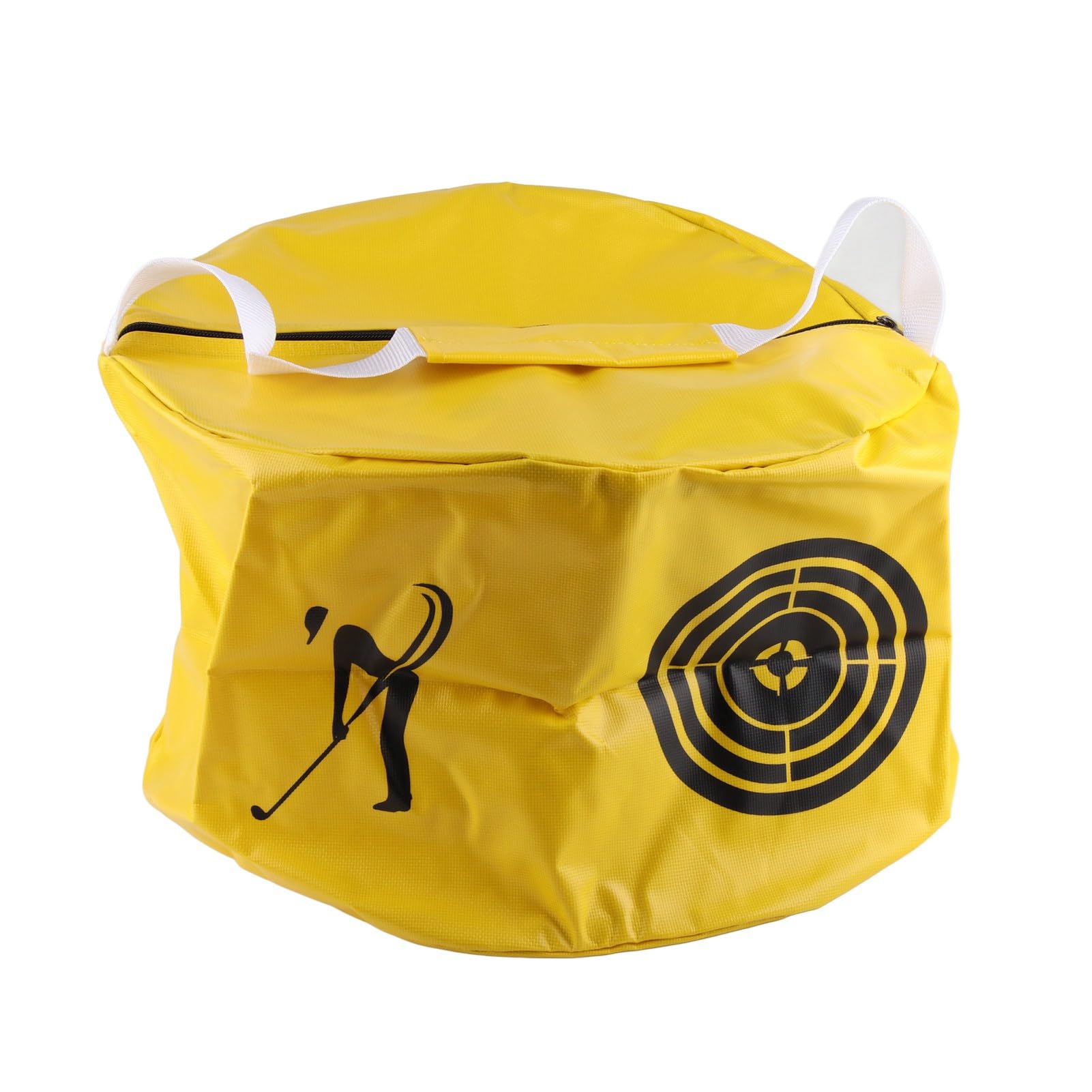 VGEBY Golf Swing Training Bag, High Density Golf Smash Bag Impact Bag Swing Training Aids for Golf Lover (Yellow) - Image 2
