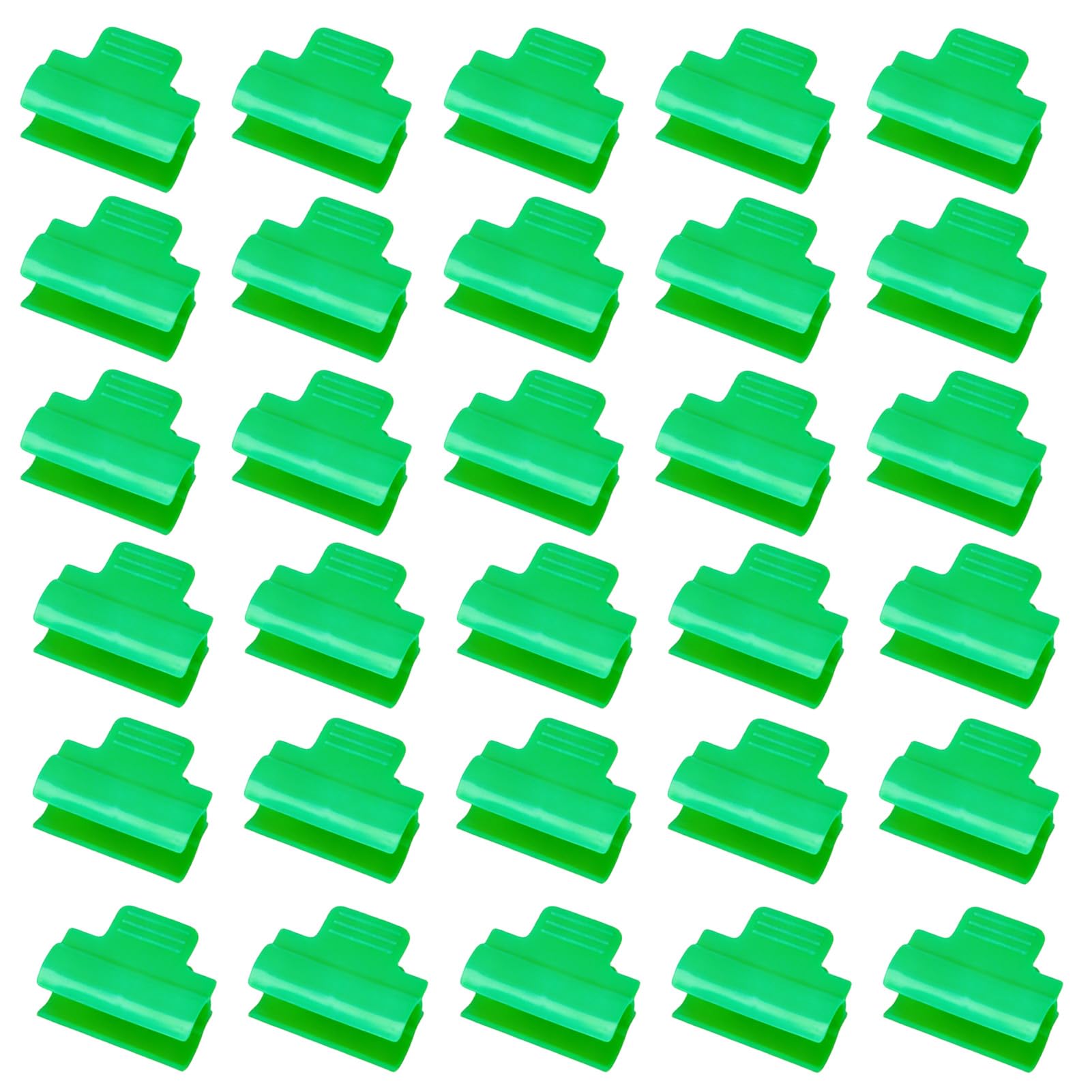 30Pcs Greenhouse Clamps, Greenhouse Accessories Plant Clips, Film Row Cover Netting Tunnel Hoop Clip, Frame Shading Net Rod Clip Greenhouse Film Clamps for Season Plant Extension Support (11mm)