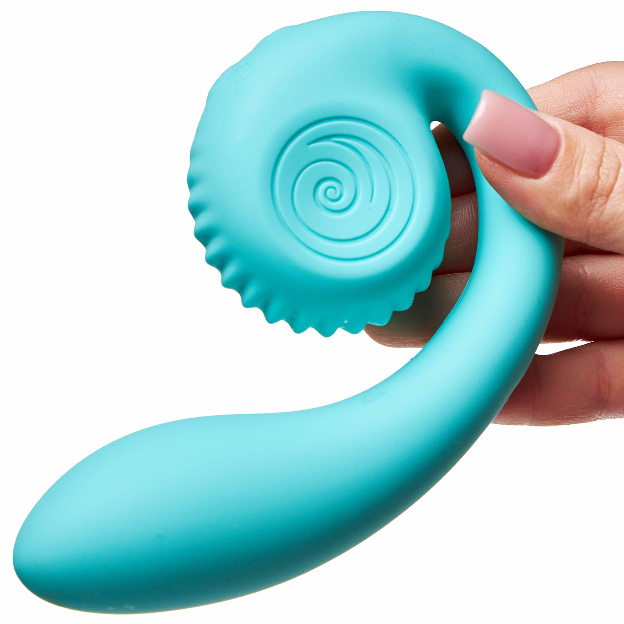 Snail Vibe Vibrator for Women - GIZI Dual Stimulation Vibrators and Adult Sex Toys for Woman from S-Vibe, A Rechargeable, Waterproof, Quiet Adult Toy for Women