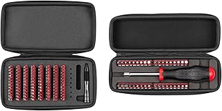 TEKTON 4 mm and 1/4 Inch Bit Driver and Bit Set with Cases (134-Piece) | DRV99004 Price In India